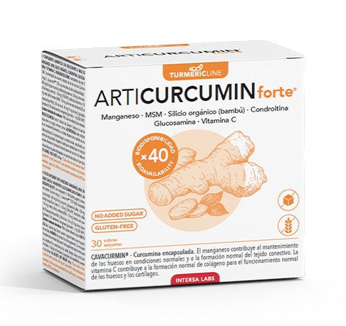 Maisto papildas su saldikliu ARTICURCUMIN FORTE®