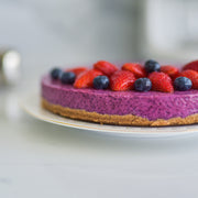 Mėlynių pyragas su chia sėklomis