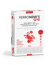 Maisto papildas su saldikliu FERRONEMI‘S su CoQ10