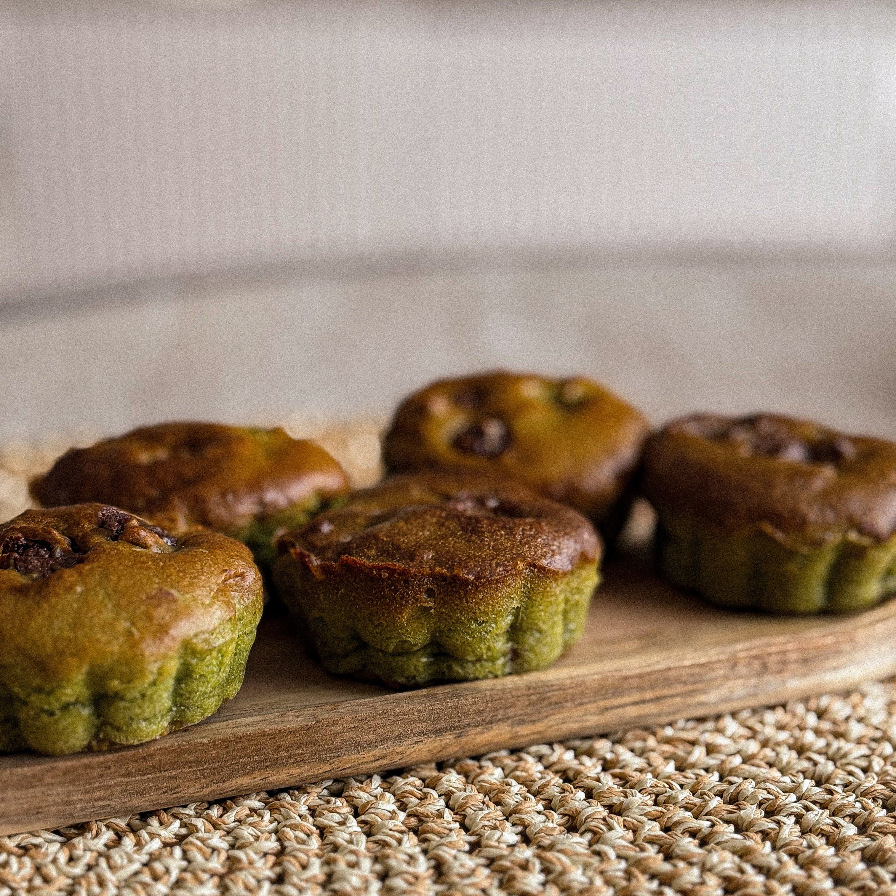 Avokado keksiukai su šokoladu