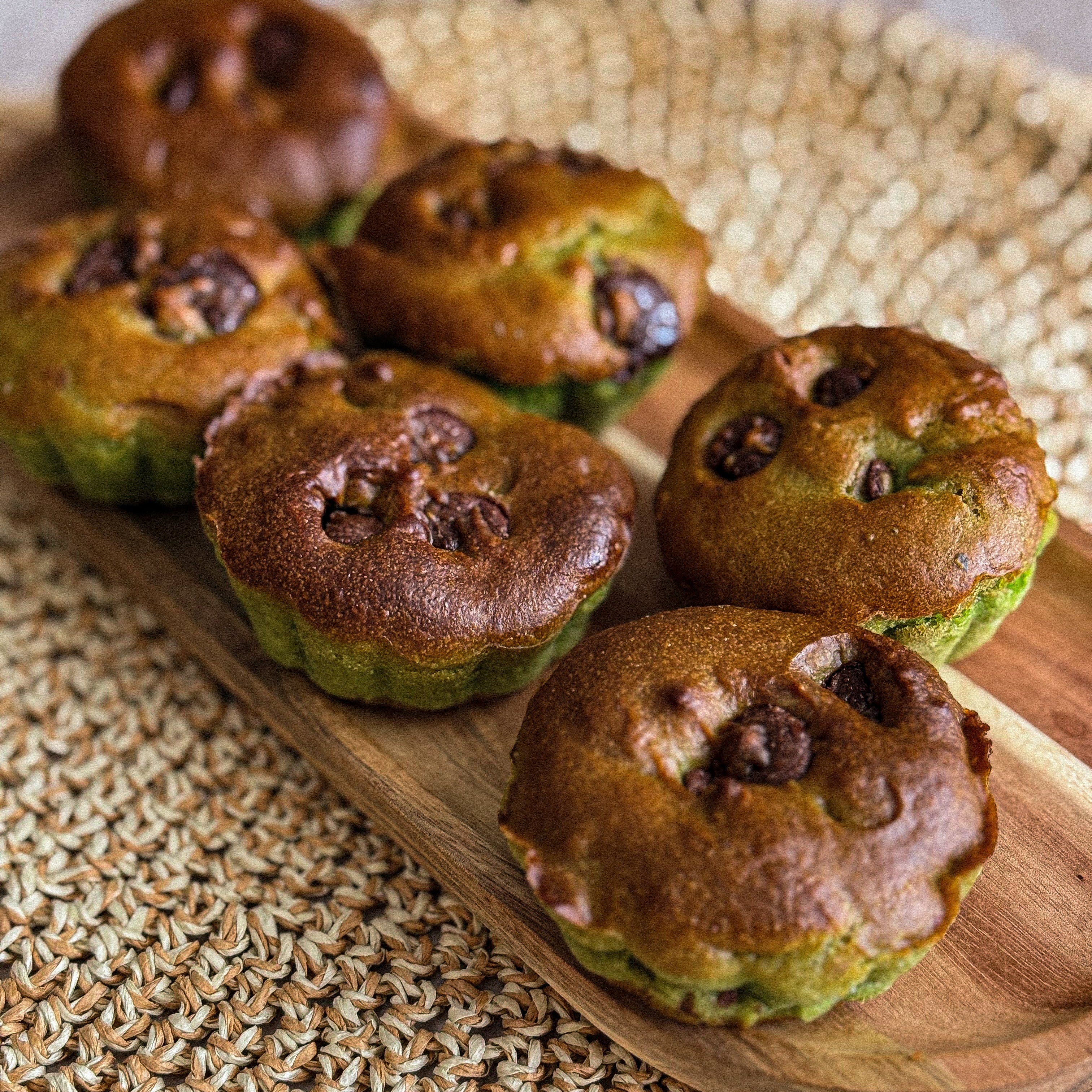 Avokado keksiukai su šokoladu