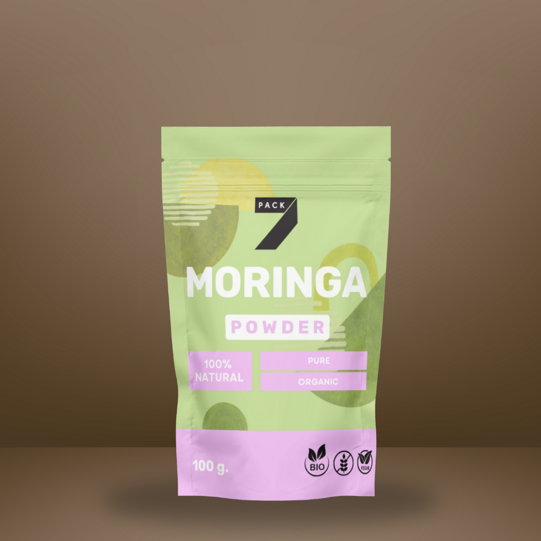 7PACK ekologiški Moringos milteliai 100 g