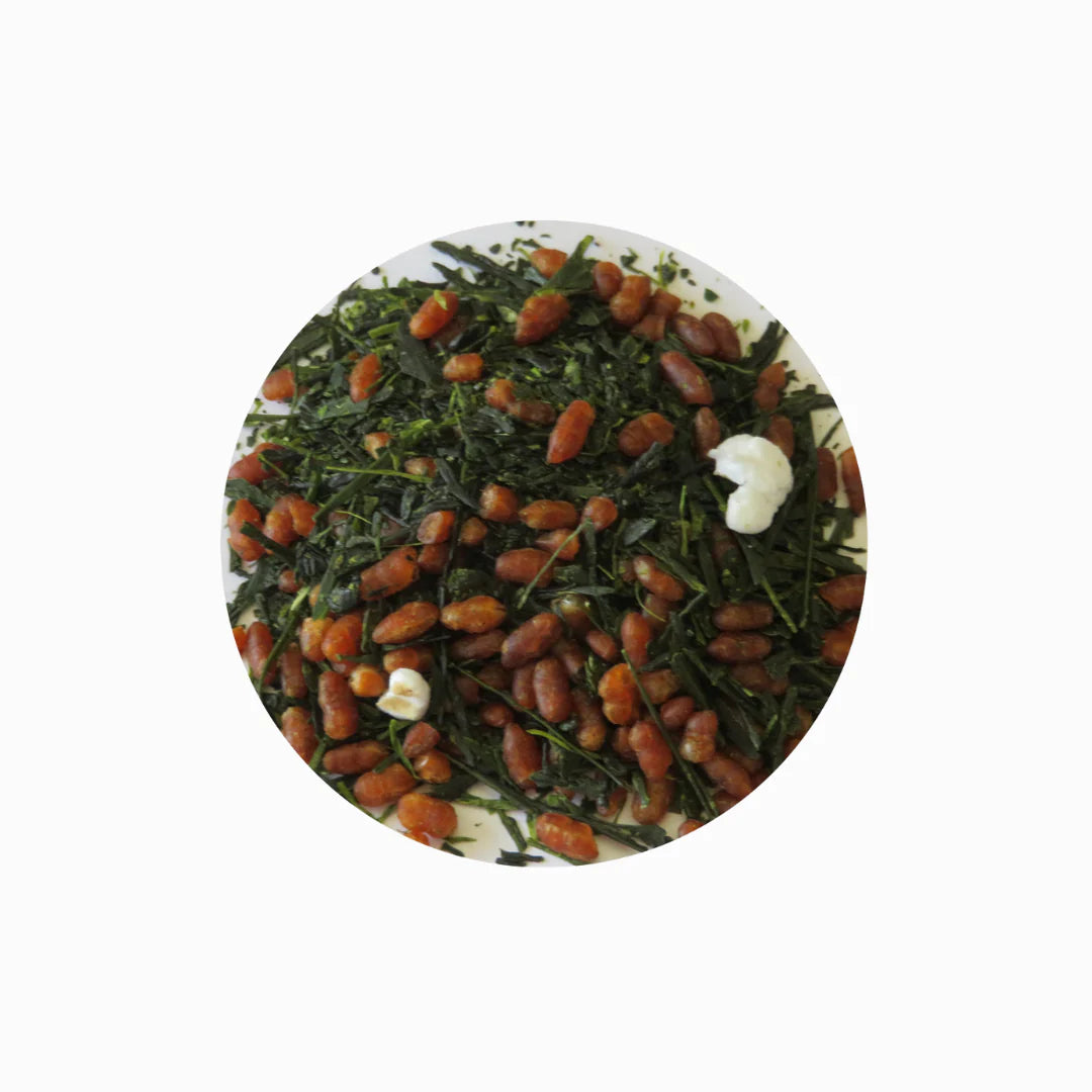 Žalioji arbata Genmaicha (玄米茶)