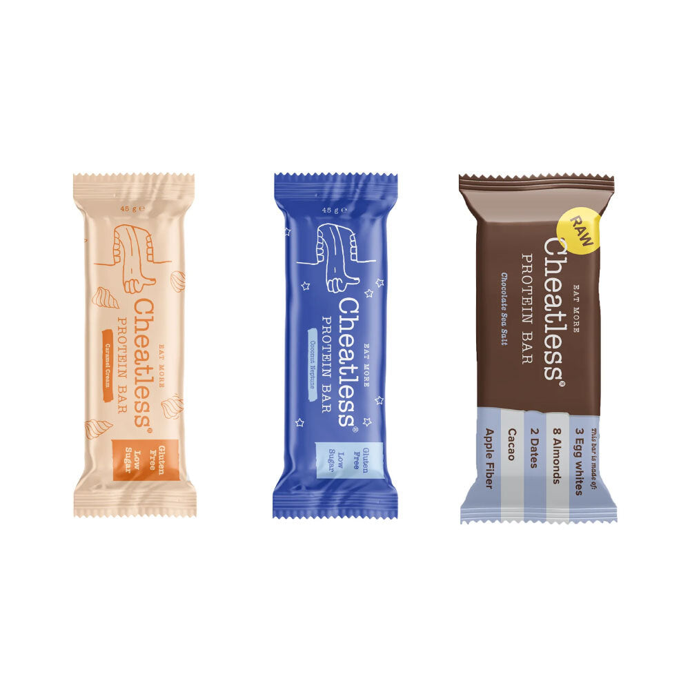 Baltyminių batonėlių rinkinys (12vnt x 45g, 52g)